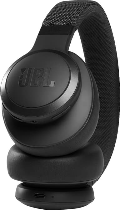 JBL LIVE 660NC trådlösa around-ear hörlurar (svart)
