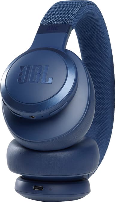 JBL LIVE 660NC trådlösa around-ear hörlurar (blå)