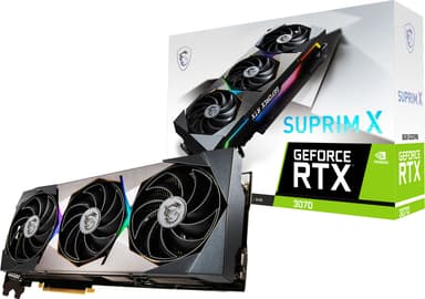 MSI GeForce RTX 3070 SUPRIM X 8GB grafikkort