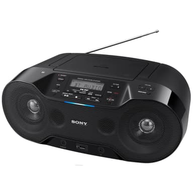 Sony ZS-RS70BTB CD Boombox med Bluetooth (svart)