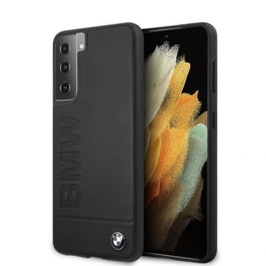 BMW Samsung Galaxy S21 Plus Skal med Logo Svart