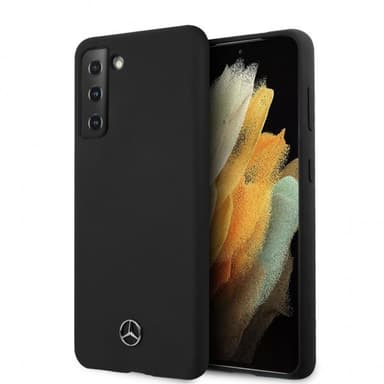 Mercedes Benz Samsung Galaxy S21 Plus Skal med Logo Svart
