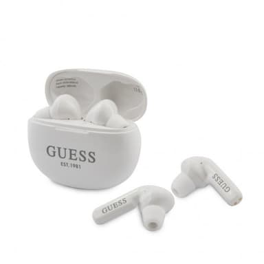 Guess Trådlösa Hörlurar True Wireless Stereo Headset Vit