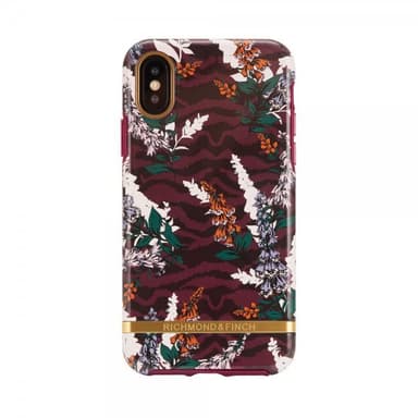 Richmond & Finch iPhone Xs Max Skal Floral Zebra