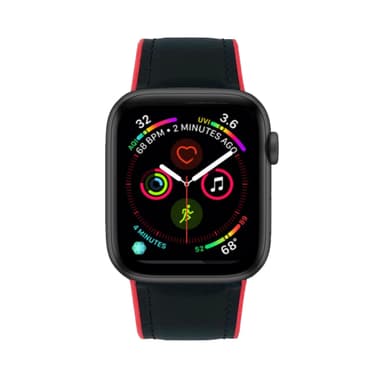 Äkta Läder Apple Watch armband 38/40 mm Black