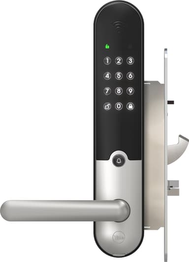Yale Doorman L3 Family digitalt dörrlås (borstat stål)