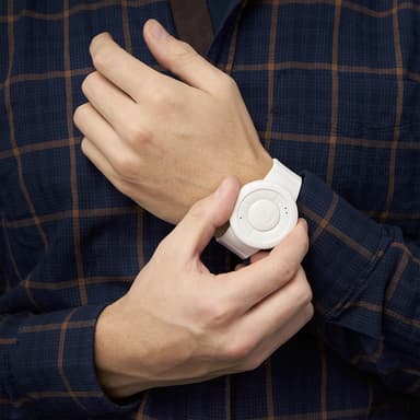 Minifinder Nano GPS spårningsarmband (vit)