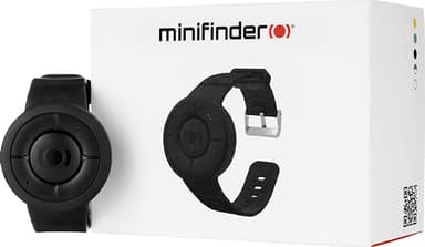 Minifinder Nano GPS spårningsarmband (svart)