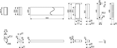Smeg kolfilterkit KITF6HOBD
