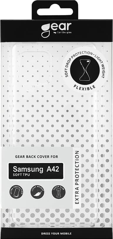 Gear Samsung Galaxy A42 fodral (transparent)