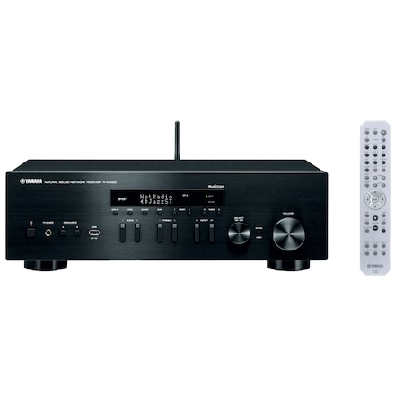 Yamaha 2.0 stereo receiver R-N402D (svart)