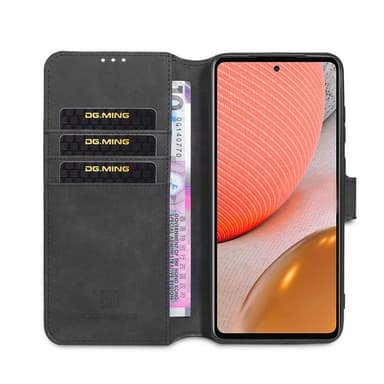 DG-Ming mobilplånbok 3-kort Samsung Galaxy A72 5G  - Svart