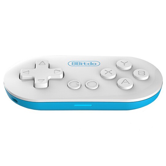 8bitdo Zero Mini Bluetooth spelkontroll (blå)