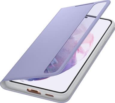 Samsung Clear View Galaxy S21+ fodral (lila)