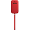 iPhone 12 Pro Max lädersleeve med MagSafe (rött)