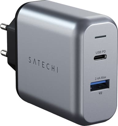 Satechi 30W dubbel väggladdare 0879961008130