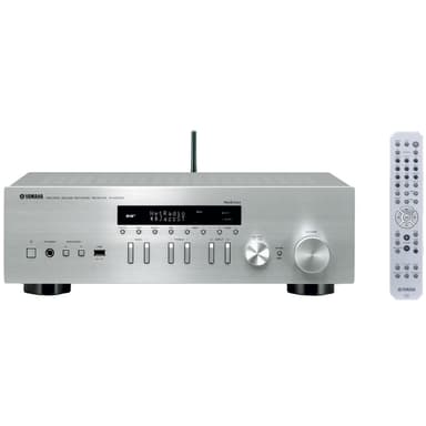 Yamaha 2.0 stereo receiver R-N402D (silver)