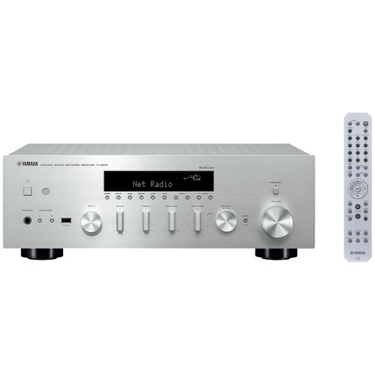 Yamaha 2.1 stereo receiver R-N602 (silver)