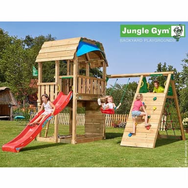 Jungle Gym Barn lektorn komplett inkl. rutschkana