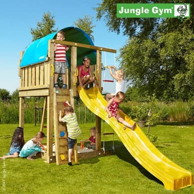 Jungle Gym Villa lektorn komplett inkl. rutschkana