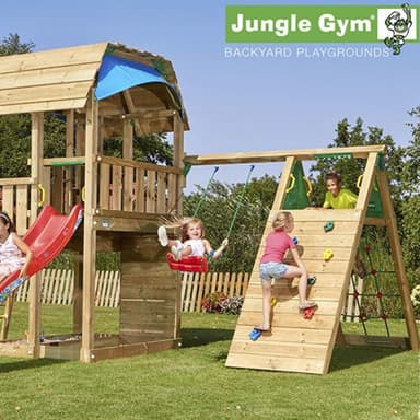 Jungle Gym Barn lektorn komplett inkl. rutschkana