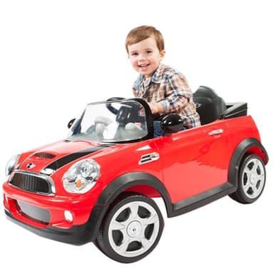 Rollplay Elbil Mini Cooper S Coupe Premium, 12V, Röd