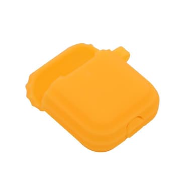 Självlysande silikonfodral till AirPods 1/2 - Gul