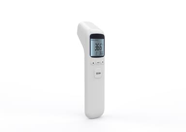 Beröringsfri termometer för febermätning på pannan