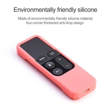 Svart Silikonskydd till fjärrkontroll Apple TV 4