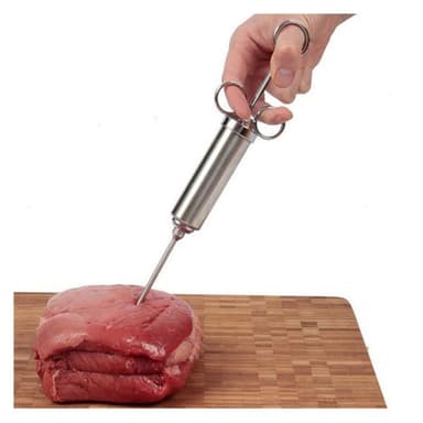 Marinad och kött Injektor