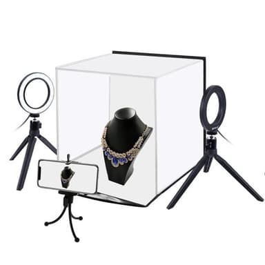Vikbar Fotobox / Fotograferingsstudio - 30cm