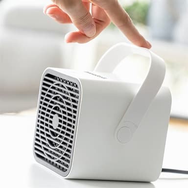 Bärbar elektrisk mini-värmare heatcube innovagoods