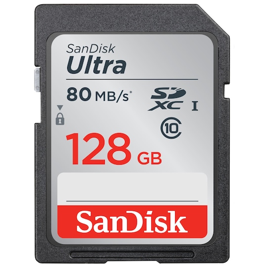 SanDisk Ultra SD Minneskort 128 GB