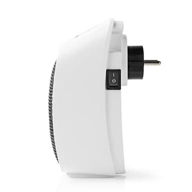 Nedis Värmare 15–32 °C värmefläkt Plug´n Play