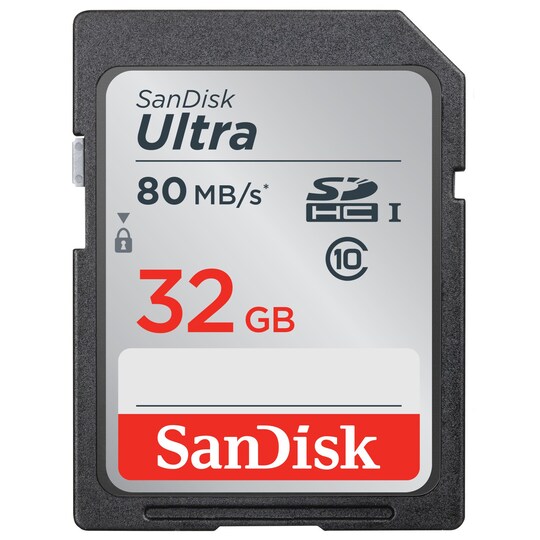 SanDisk Ultra SD Minneskort 32 GB