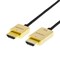 DELTACO PRIME tunn HDMI-kabe med guldpläterade zink-kontakter, 5m