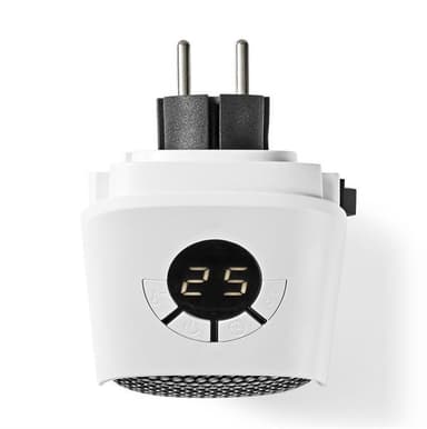 Nedis Värmare 15–32 °C värmefläkt Plug´n Play
