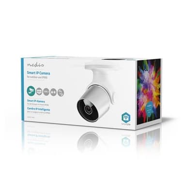 Wi-Fi smart IP-kamera för utomhusbruk - vattentät och Full HD 1080p
