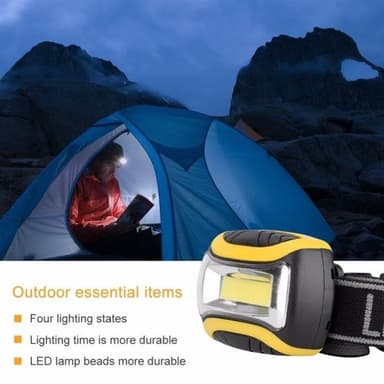 LED Pannlampa / Fiskelampa / Cykellampa