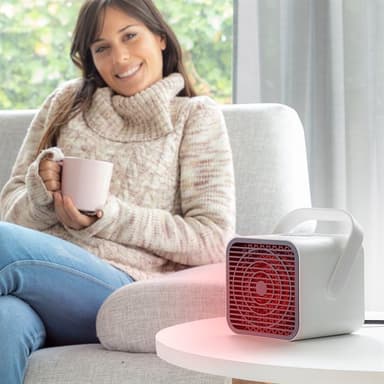 Bärbar elektrisk mini-värmare heatcube innovagoods