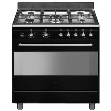 Smeg Classic Gasspis SCB91MFN9 (svart)