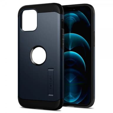 Spigen iPhone 12 Pro Max Skal Tough Armor Metal Slate