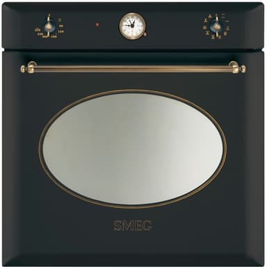 Smeg Ugn inbyggnad SF855AO (grå/mässing)