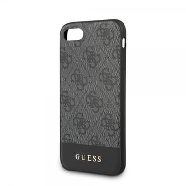 Guess iPhone 7/8/SE Skal Stripe Cover Grå