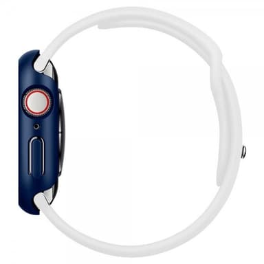 Spigen Apple Watch (Series 4/5/6/SE) 44mm Skal Thin Fit Metallic Blue