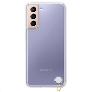 Samsung Original Galaxy S21 Plus Skal Clear Protective Cover Vit