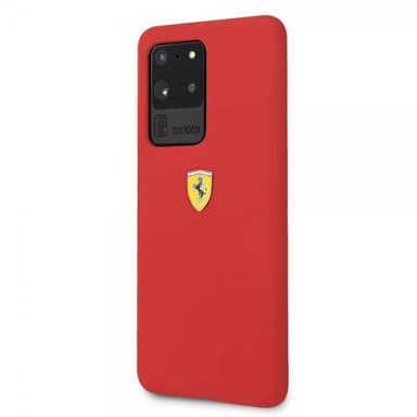 Ferrari Samsung Galaxy S20 Ultra Skal med Logo Röd