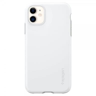 Spigen iPhone 11 Skal Thin Fit Vit
