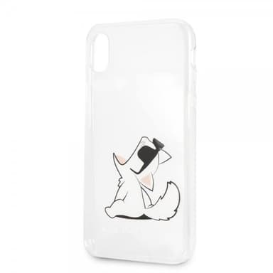 Karl Lagerfeld iPhone Xr Skal Hårdplast Fun Choupette Transparent