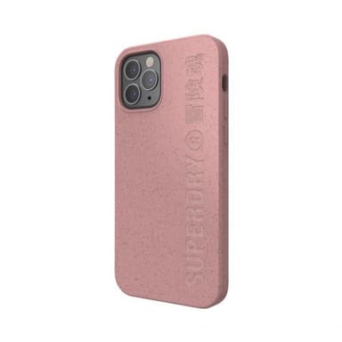 Superdry iPhone 12/iPhone 12 Pro Skal Snap Case Compostable Materials Rose Pink